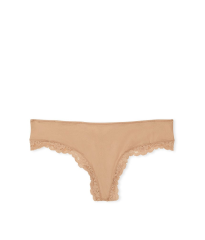 Трусики Smooth Cutout Back Thong Panty Sweet Praline