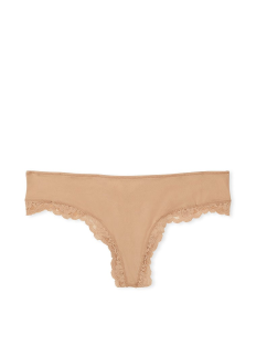 Трусики Smooth Cutout Back Thong Panty Sweet Praline