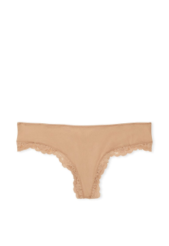 Трусики Smooth Cutout Back Thong Panty Sweet Praline