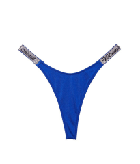 Купальник Shine Strap Triangle Bikini Set Blue Oar