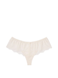 Трусики Dream Angels Lace Hipster Thong Panty White