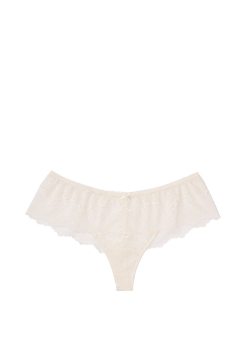 Трусики Dream Angels Lace Hipster Thong Panty White