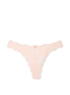 Трусики Dream Angels Lace Thong Panty Purest Pink