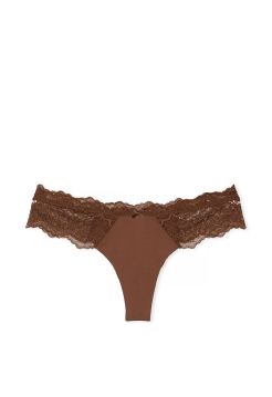 Трусики Dream Angels Lace-Trim Thong Panty