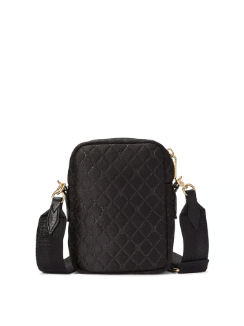 Сумка Phone Crossbody Bag Black Satin