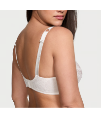 Комплект білизни The Fabulous by Victoria's Secret Double Shine Strap Full-Cup Bra Set White