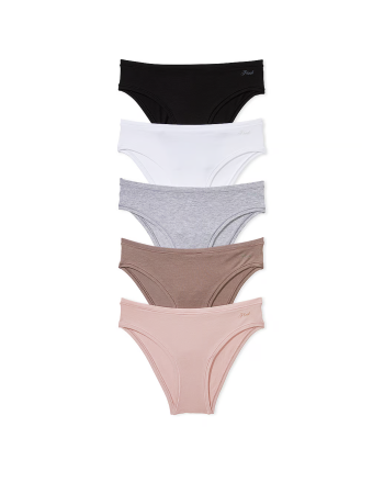 Набор трусиков 5-pack Cotton Cheeky Panty Spring Basic