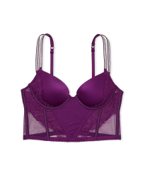 Бюстье Double Shine Strap Push-Up Corset Top Grape Soda