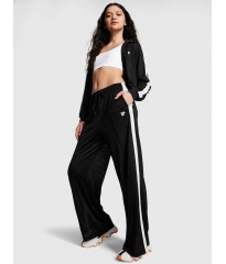 Спортивний костюм Mesh Tech Cropped Full-Zip Jacket Wide-leg Pants Deep Black