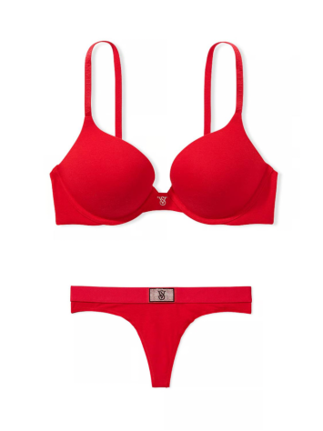Комплект білизни Bombshell Push-Up Cotton T-Shirt Bra Set Lipstick