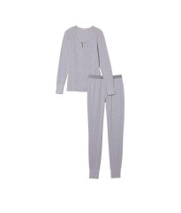 Пижама Thermal Long Pajama Set Grey
