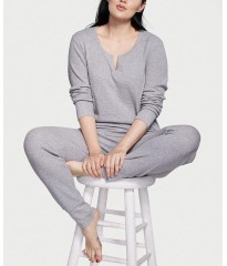 Пижама Thermal Long Pajama Set Grey