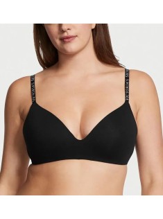 Комплект білизни T-Shirt Cotton Lightly Lined Wireless Bra Black Set