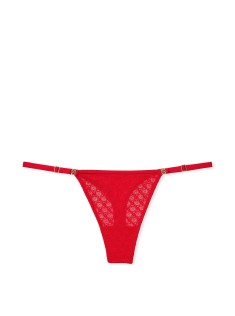 Трусики Icon Lace String Thong Panty Lipstick