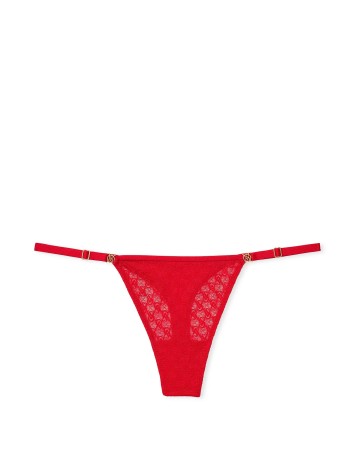 Трусики Icon Lace String Thong Panty Lipstick