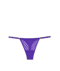 Трусики Icon Lace String Thong Panty Purple Shock