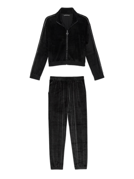 Велюровый костюм Velour Diamante Full-Zip Track Set
