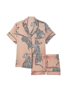 Піжама Satin Short Pajama Set Print