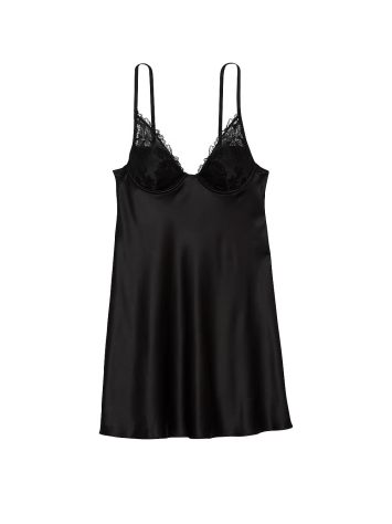 Пеньюар Victoria's Secret Fishnet Ziggy Slip Black