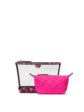 Косметичка 2-Piece Makeup Bag Hearts