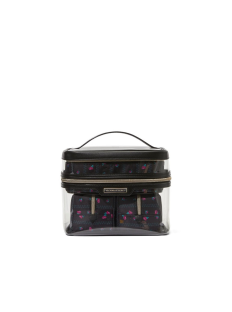 Набір косметичок 4-in-1 Train Case Black Ditsy Floral