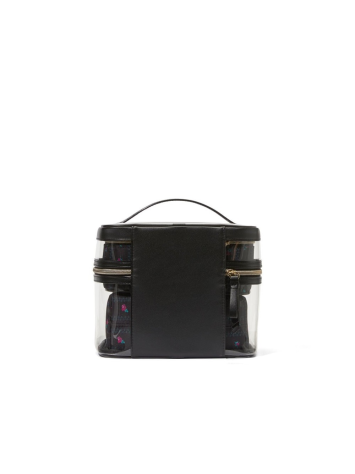 Набір косметичок 4-in-1 Train Case Black Ditsy Floral