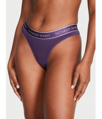 Трусики Logo Cotton Thong Panty Purple