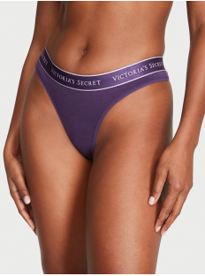 Трусики Logo Cotton Thong Panty Purple