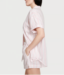 Пижама Modal-Cotton Short Pajama Set Pretty Blossom Stripes