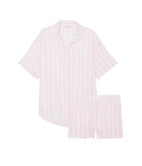 Піжама Modal-Cotton Short Pajama Set Pretty Blossom Stripes