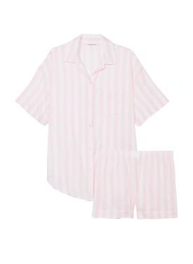 Пижама Modal-Cotton Short Pajama Set Pretty Blossom Stripes
