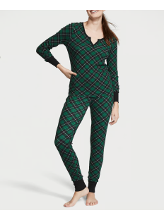 Пижама Thermal Long Pajama Set Spruce Plaid