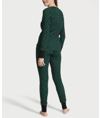 Пижама Thermal Long Pajama Set Spruce Plaid