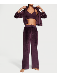 Велюровий костюм Velour Ribbed High-Rise Wide Leg