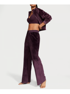 Велюровий костюм Velour Ribbed High-Rise Wide Leg