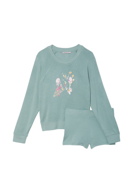 Піжама Victoria's Secret Modal Terry Crewneck Short Set