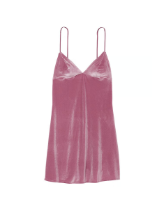 Пеньюар Velvet V Neck Slip Dress Pink