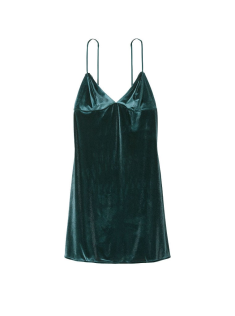 Пеньюар Velvet V Neck Slip Dress Deepest Green