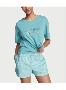 Піжама Cotton Short Tee-Jama Set Fountain Blue