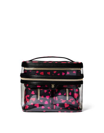 4 в 1 набор косметичек Victoria’s Secret 4-Piece Makeup Bag Hearts