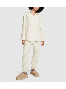 Флисовая пижама Polar Fleece Jogger Pajama Set Creamer