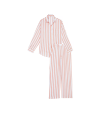 Пижама Cotton-Modal Long Pj Set Toasted Sugar Stripes