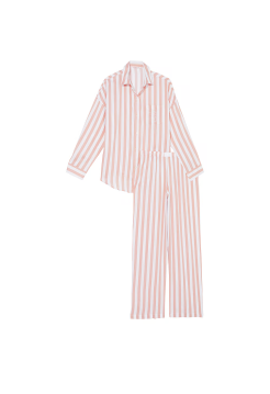 Піжама Cotton-Modal Long Pj Set Toasted Sugar Stripes