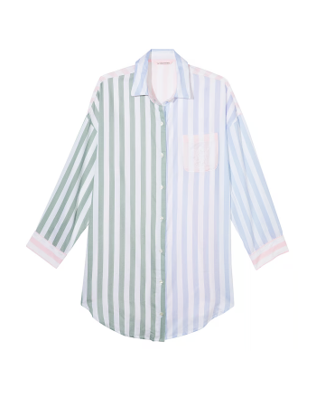 Ночная рубашка Modal-Cotton Sleepshirt Multicolor Stripes