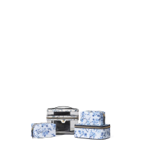 4 в 1 набор косметичек Victoria’s Secret 4-Piece Makeup Bag Blue Floral