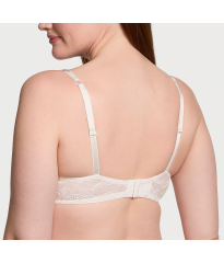 Комплект білизни Double Shine Strap Lace Push-Up Bra Coconut White