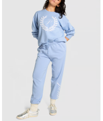 Спортивний костюм Ivy Fleece Full-Zip Hoodie Pants Set Harbor Blue