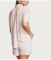 Піжама Modal Short Pajama Set Purest Pink Stripes