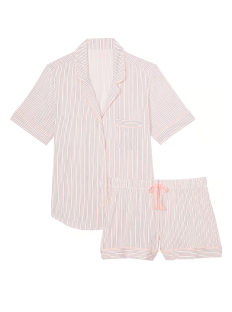 Піжама Modal Short Pajama Set Purest Pink Stripes