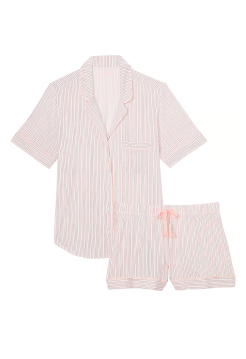 Піжама Modal Short Pajama Set Purest Pink Stripes